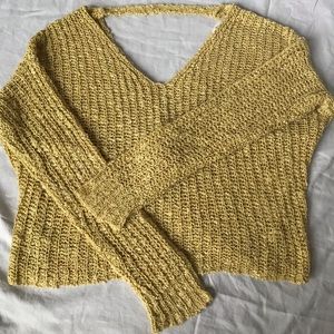 Twist Back Sweater